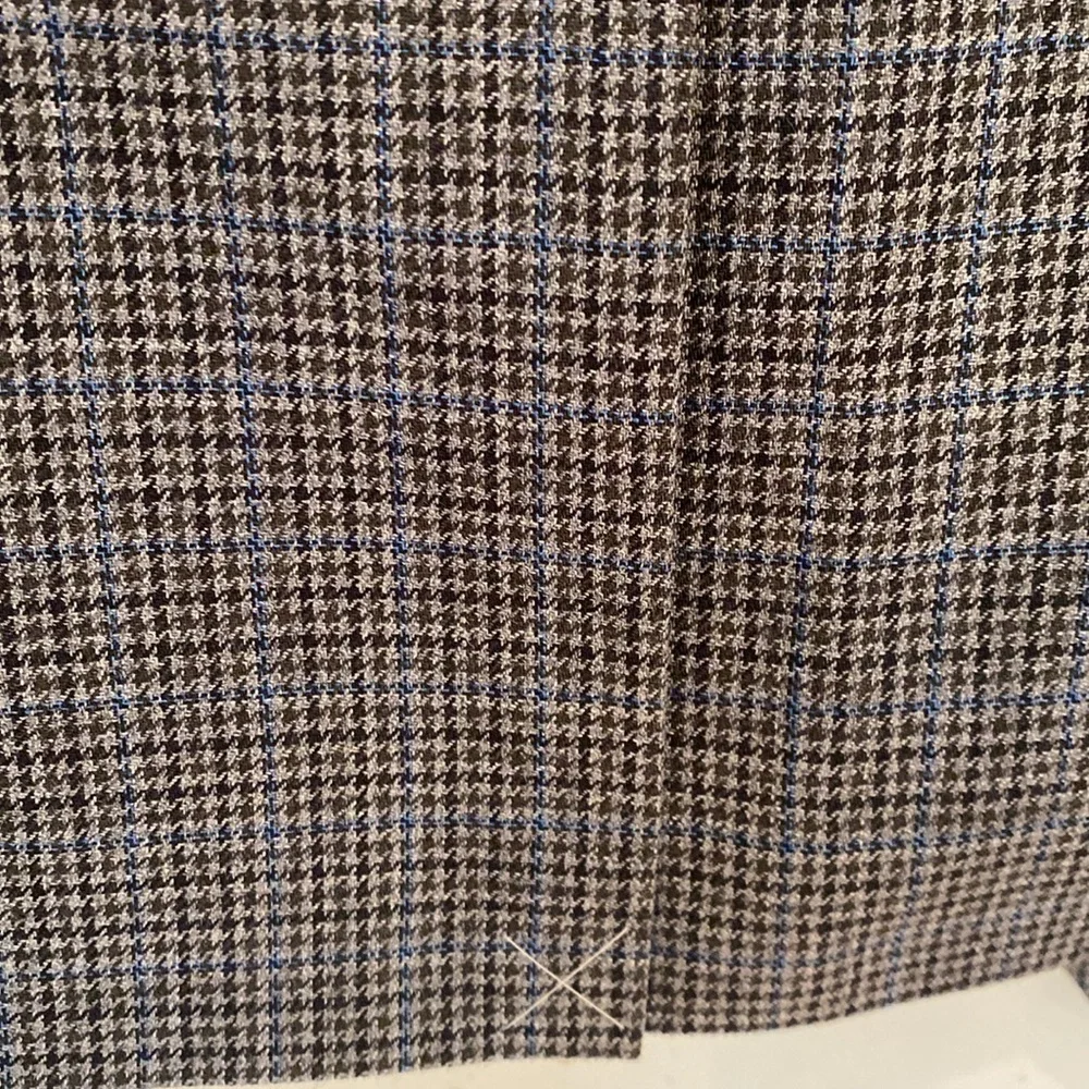 NWT Lauren Ralph Lauren silk/wool Ultraflex houndstooth blazer Sz 40 R